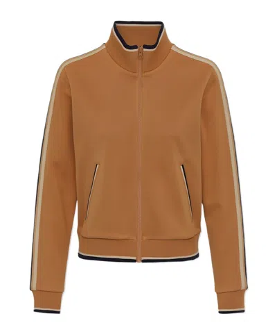 The Upside Long-sleeved Sweater In Brown