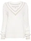 The Upside Pullover Louie Aus Baumwolle In White