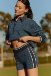 The Upside Lumiere Knit Shorts In Blue