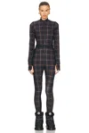 The Upside Lumiere Nova Jumpsuit In Check