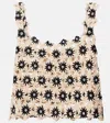 The Upside Luminary Lily Crochet Top In Natural