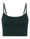 The Upside Maddie Seamless Double-strap Bra In Green