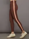 The Upside Maho 25in High Rise Midi Pant In Polka Dot In Polka Dots