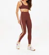 The Upside Maho Midi Legging In Polka Dots In Multi