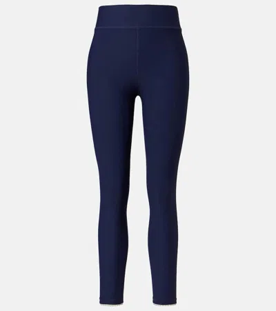 The Upside Maison High-rise Leggings In Blue