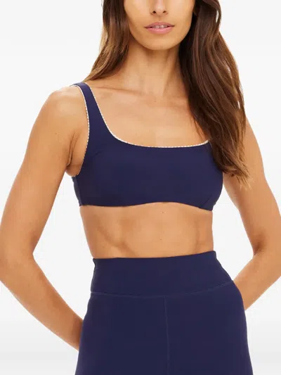 The Upside Maison Rory Scoop Bra In Blue