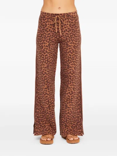 The Upside Malawi Freya Track Pants In Brown