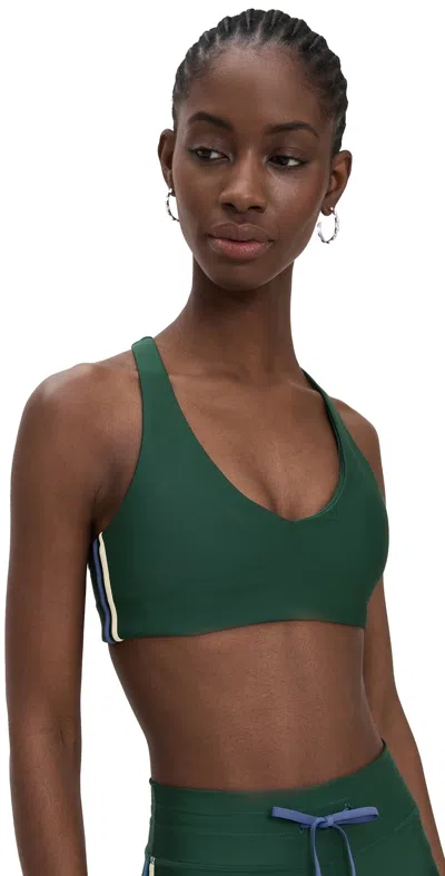 The Upside Maneki Jeta Racerback Bra Green