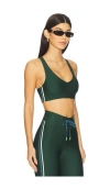 The Upside Maneki Jetta Racerback Sports Bra In Green