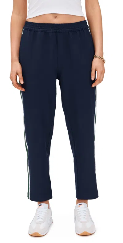 The Upside Mansi Paxton Tapered Pants Navy In 蓝色