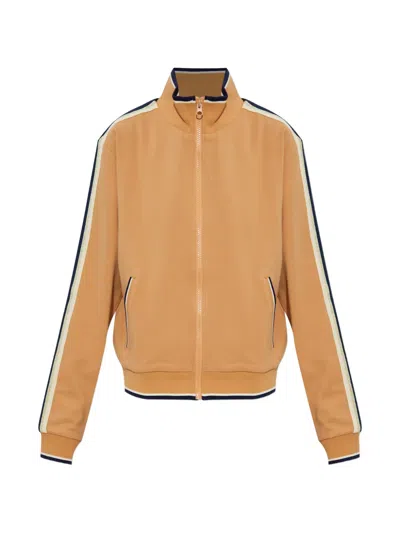 The Upside Margot Zip-up Sweatshirt In Animal Print