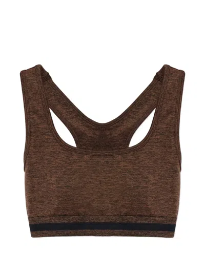 The Upside Marle Sports Bra In Brown