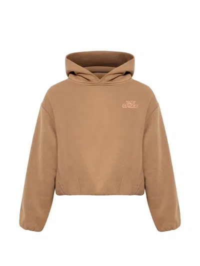 The Upside Marlon Camila Hoodie In Brown