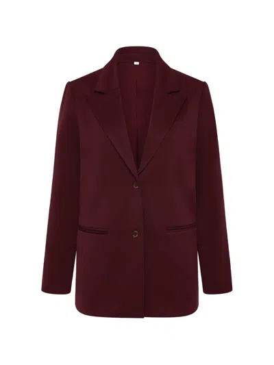 The Upside Mendoza Blazer Mit Vordertasche In Brown