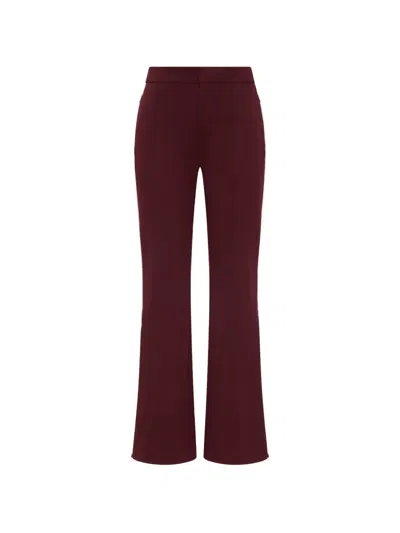 The Upside Ausgestellte Mendoza Jackie Hose Mit Streifendetail In Burgundy