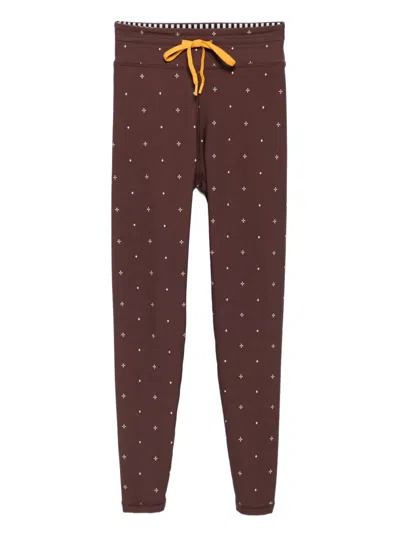 The Upside Mikkola Leggings In Brown