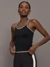 The Upside Mimi Knit Tank Top In Black