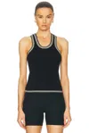 The Upside Mimi Knit Tank Top In Black
