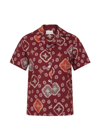 The Upside Gemustertes Miri Andie Hemd In Red
