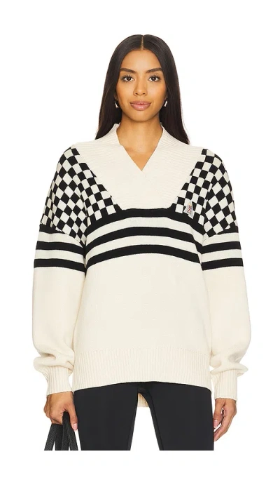 The Upside Mojo Scarlett Knit Sweater Check