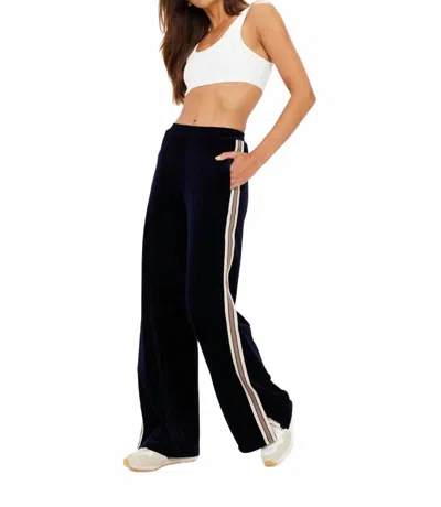 The Upside Monaco Freya Wide Leg Pant In Navy In Blue