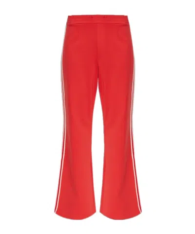 The Upside Muse Flared Pants In Red