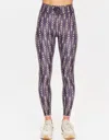 The Upside Mystic 25in. Midi Pant In Abstract