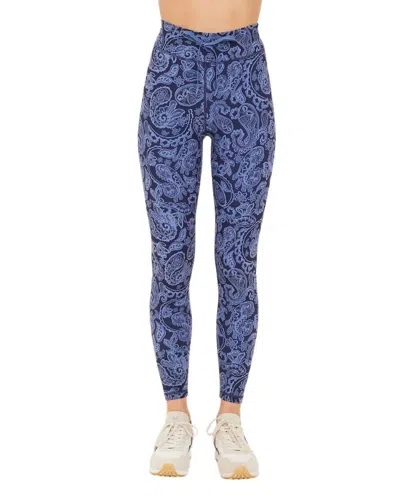 The Upside Nouveaux 25" Midi Pant In Paisley