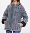 The Upside Nouveaux Daria Jacket In Denim In Multi