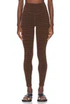 THE UPSIDE OBSIDIAN 25' HIGH MIDI LEGGING