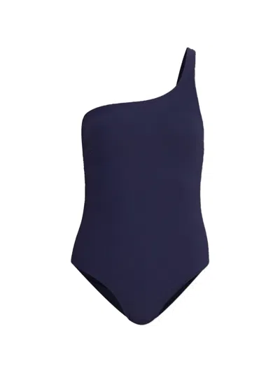The Upside One-shoulder Swimsuit In Blue