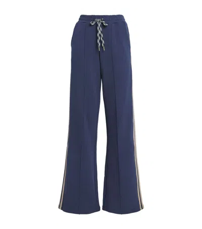 The Upside Organic Cotton Cascade Willow Sweatpants In Navy