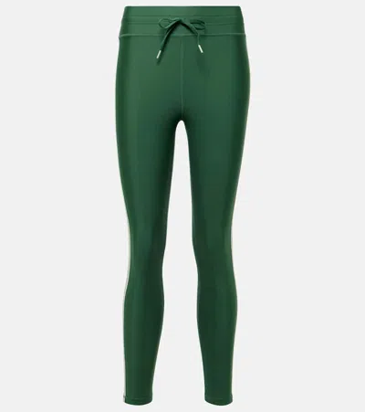 The Upside Oxford 25" Mid-rise Leggings In Green