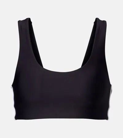 The Upside Oxford Harley Sports Bra In Black
