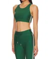 The Upside Oxford Nora Sports Bra In Fern
