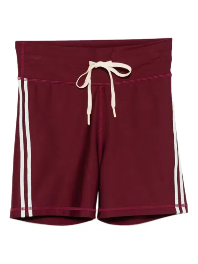 The Upside Oxford Shorts In Burgundy