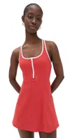 The Upside Pacific Ali Racerback Dress Red In Red