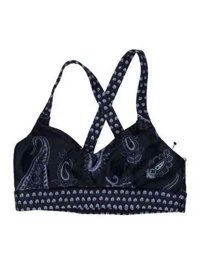 Pre-owned The Upside Paisley Print Lounge Set In Blue