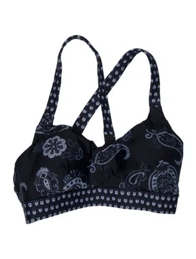 Pre-owned The Upside Paisley Print Lounge Set In Blue