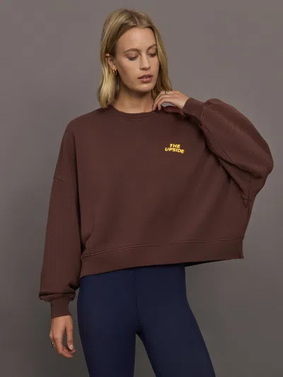 The Upside Paloma Crew In Brown