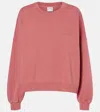 The Upside Paloma Logo Cotton Sweatshirt In Pink