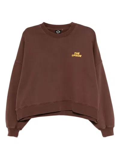 The Upside Paloma Sweater In Brown