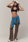 The Upside Panthera Jetset Side-stripe Track Pants