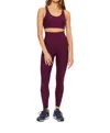The Upside Peached 25in High Midi Pant In Fig