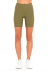 THE UPSIDE PEACHED 6IN SPIN SHORT IN KHAKI