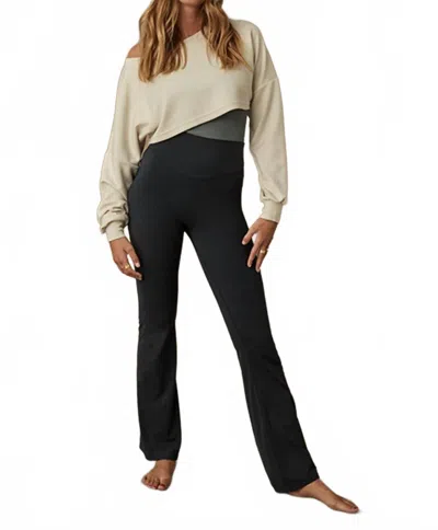The Upside Peached Florence Flare Leggings In Black