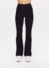The Upside Peached Florence Flared Sweatpants In Black