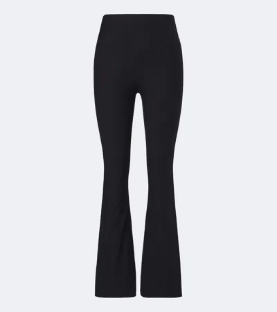 The Upside Peached Florence Flared Leggings In Black