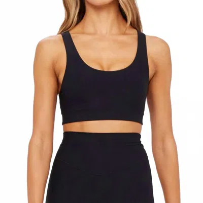 The Upside Peached Jade Bra In Black