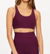 The Upside Jade Crossover Sports Bra In Red